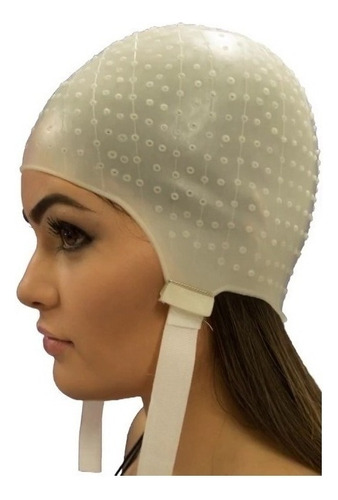Dompel Combo Touca Siliconada Ref. 233 Sa C/ 3 Un. Cor Branco