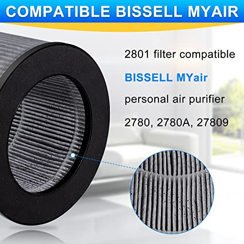 Filtro Myair De Repuesto 3 En 1 Para Bissell Myair Personal