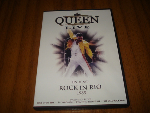 Dvd Queen / Rock In Rio 1985 (nuevo Y Sellado) Original