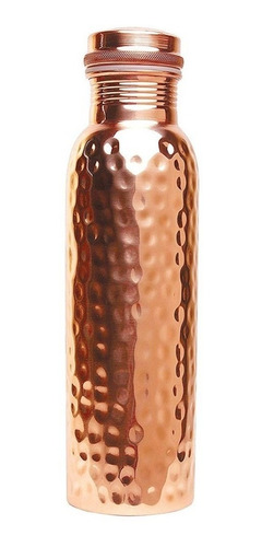 Imagen 1 de 3 de Botella De Cobre 1lt Sin Fugas, Antibacteriana, Ayurvédica
