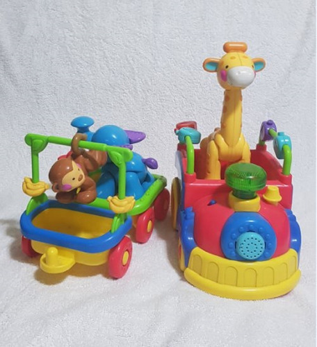 Juguete Tren Musical De Animales Fisher Price