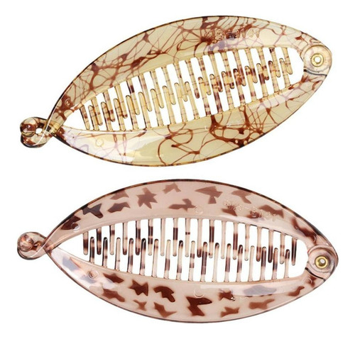 T 2 Pinzas De Plátano Grandes Peines De Pescado Largos