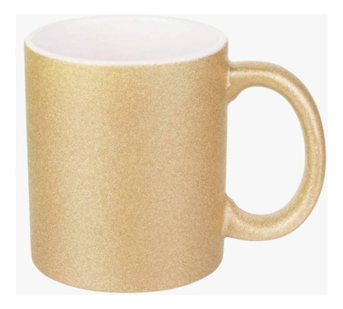 Taza Porosa Con Glitter Sublimar C/caja Individual