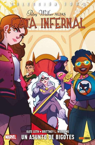 Colecc 100% Marvel Patsy Walker, Alias Gata Infernal 03 Un Asunto De Bigotes, De Kate Leth. Editorial Panini Comics, Edición 1 En Español, 2010