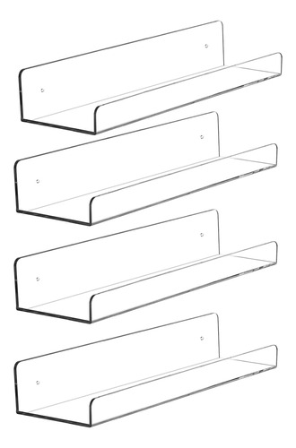 Estanteria Flotante Invisible: Elegante Y Moderna De Acrili