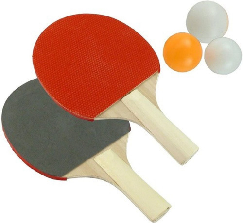 Paletas De Ping Pong Con Pelotas Premium