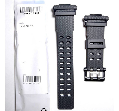 Pulseira Casio G-shock Ga-900-1a Preto Adaptador E Pinos