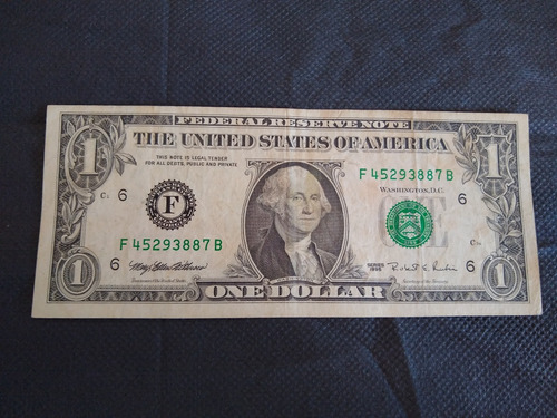 Cédula 1 Dólar 