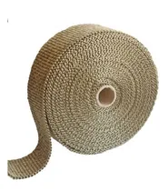 Comprar Cinta Termica Aislante Dorada Header Tubo Escape 15 Metros