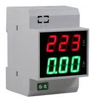 Comprar Voltimetro Amperimetro Directo Riel Din Digital