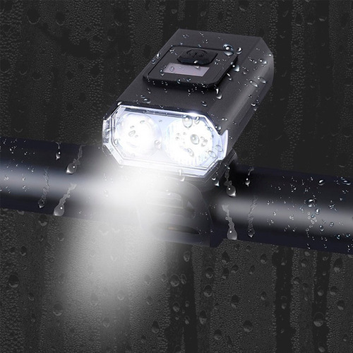 Lampara Led Bicicleta Alta Duracion Impermeable Recargable