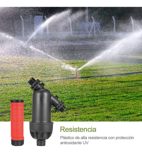 Filtro Discos 3/4'' Con Elemento Filtro Extraíble Y Lavables