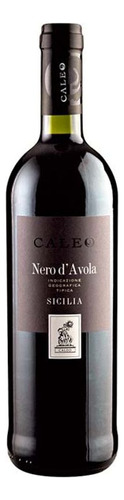 Vinho Tinto Seco Italiano Sicilia Nero D' Avola 750ml Caleo