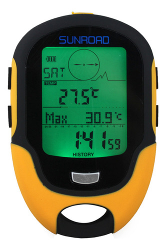 Antorcha Barómetro Altimeter Fr500 Sunroad Multifunción