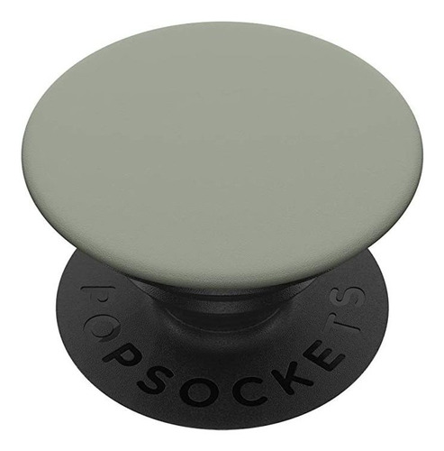 Solid Desert Sage Grey Green Color Popsockets Popgrip Inter