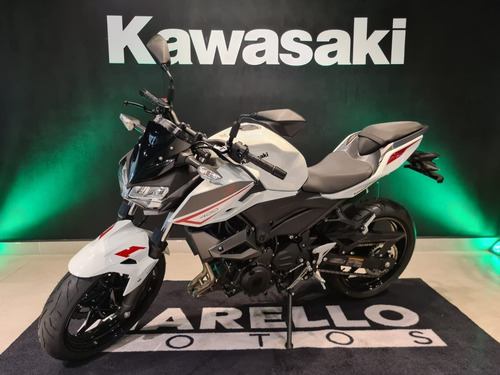 Imagem 5 de 8 de Kawasaki Z400 Branca 2022 - Lançamento