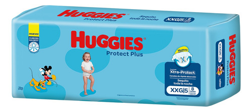 Pañales Huggies Protect Plus  XXG