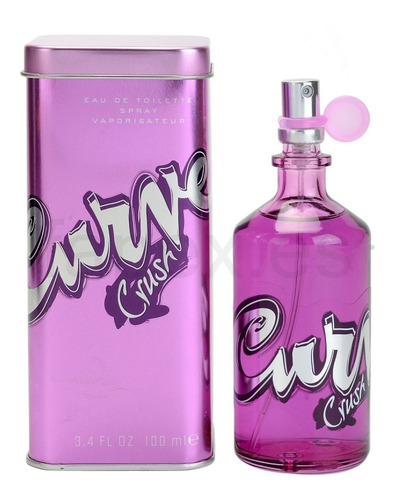 Perfume Curve Crush 100ml Mujer Edt 100% Original. Factura A