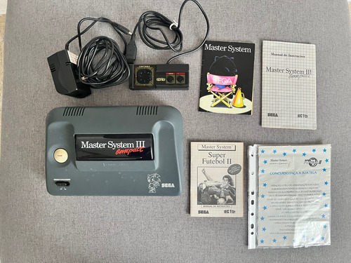 Master System 3 - Com Futebol Na Memoria Cinza (Usado)