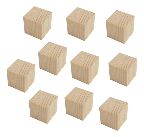 Bloques De Madera Sin Terminar Bloques De 6cmx6cmx6cm