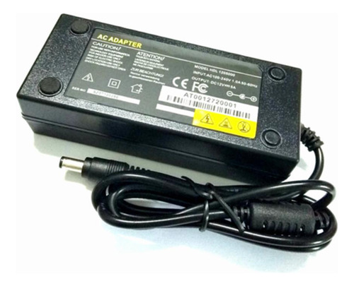 Cable Adaptador De Corriente 100v-240v Dc 12v 5a Para Equipo