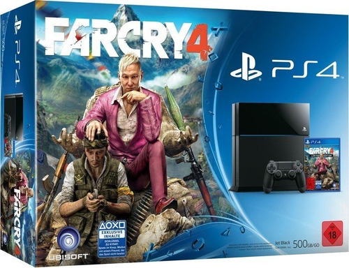 Sony PlayStation 4 CUH-11 500GB Far Cry 4 Limited Edition Bundle color  negro azabache