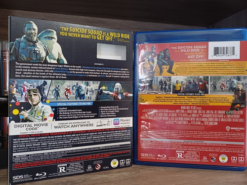 O Esquadrão Suicida 2 Blu-ray Importado (Usado)