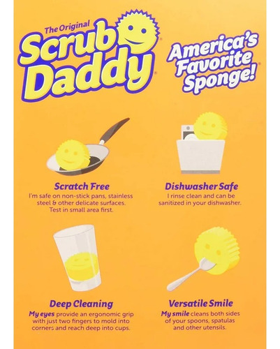 Scrub Daddy Modelo Scrub Daddy Fibra 1 Pza