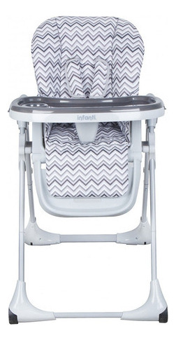 Silla Comer Bebe Infanti Regulable Altura Appetito Stripe