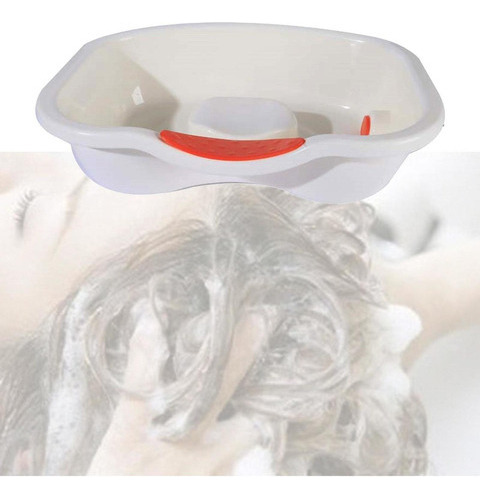 Bacia Portátil Para Shampoo Easy Bed Bege