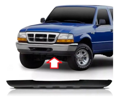 Spoiler Delantero Ranger 1998 1999 2000 2001 02 2004 Sin Aux