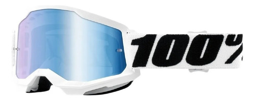 Óculos 100% Strata 2 Everest Lente Espelhada Original