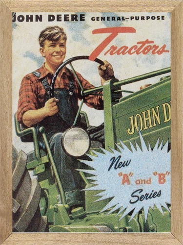 Tractores  John Deere , Cuadro , Poster , Publicidad    Y272