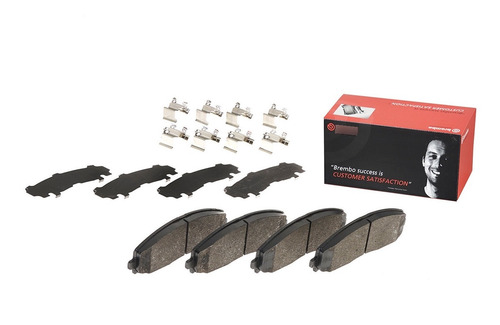 Kit Delantero Balatas Bajos Metales Brembo Wrangler 18/21