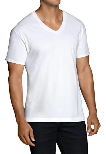 Fruit Of The Loom Camiseta Con Cuello En V De Talla Alta Par