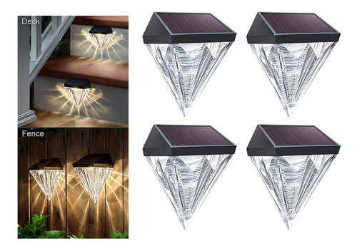 Luces De , Luces Solares De Cubierta, 4 Luces Solares