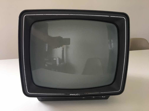 Tv Philco Deluxe 12 Pb12a1 Preto Branco Antiga Funcionando