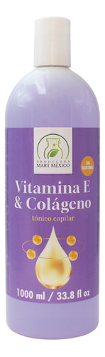 Tónico Capilar De Vitamina E & Colágeno Nutritivo (1 Litro)