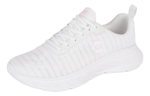 Tenis Deportivos Charly Color Blanco Para Mujer 1043022