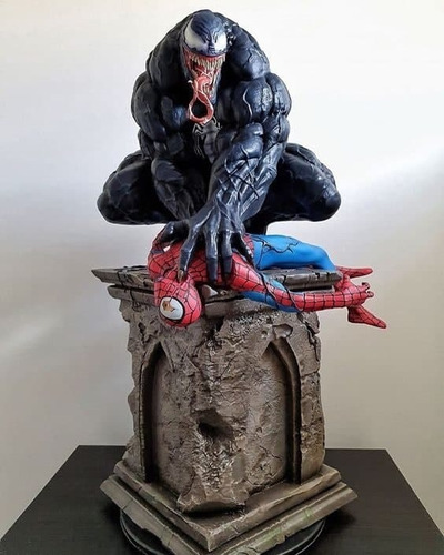 Venom Y Spiderman - Archivo Stl Para Impresion 3d Jul 21
