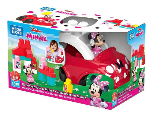 Juguete De Construcción Mega Bloks Disney Convertible Minnie 18