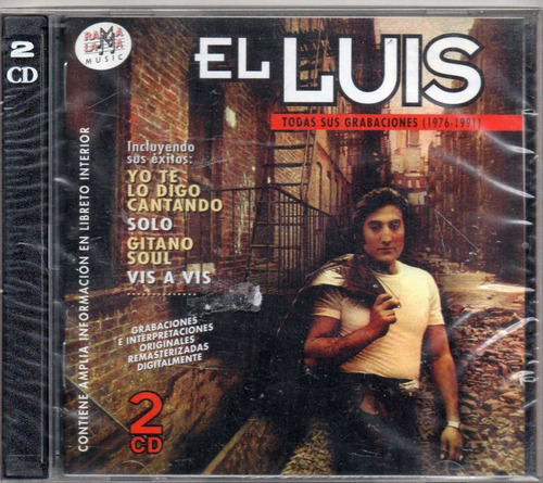 El Luis Todas Sus Grabaciones 2 Cd´s Original Nuevo