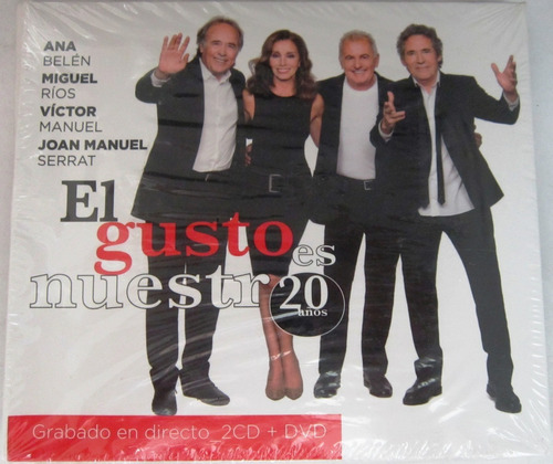 Ana Belen, Muguel Rios, Victor Manuel Y Serrat - El Gusto Cd