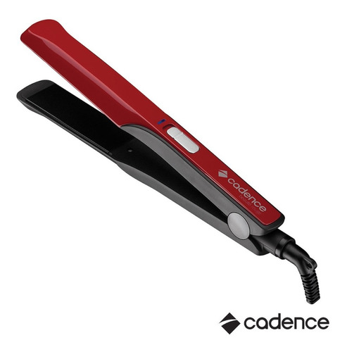 Chapinha de cabelo Cadence Beauté Rouge PAC251 vermelha e preta 127V/220V