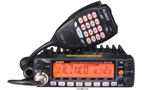 Equipo Dual Band Alinco Dr-638h 