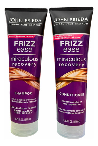 John Frieda Shampoo+acondicionador Miraculous Recovery 250ml