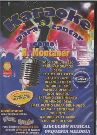 Dvd - Karaoke / Ricardo Montaner (df) - Original Y Sellado