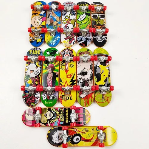 Skate De Dedo C/lixa Fingerboard +pcs Brinquedo barato - Ark Toys