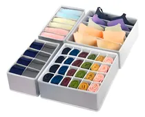 Comprar Organizador De Ropa Interior Polos Medias Plegable Set X4