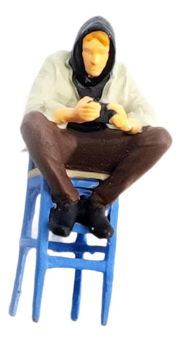 Conjunto De Figuras De Hombres En Miniatura Para Azul